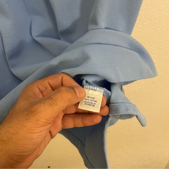 Polo by Ralph Lauren Men's Blue Polo Shirt XXL - Picture 5 of 6